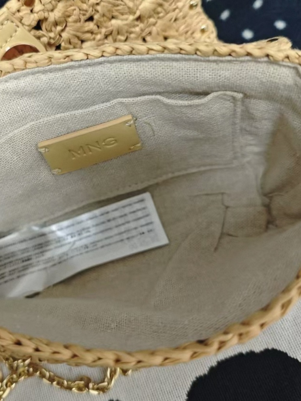 MANGO
Women's Mini Natural Fiber Crossbody Bag - Picture 8 of 12